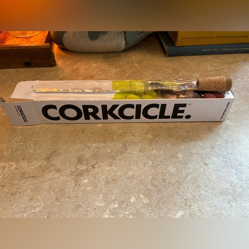 Corkcicle Wine Chiller Cooler Reusable Cork For Perfect Wine Balanced Temp New